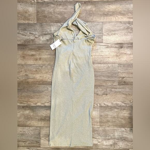ZARA Fitted Halter Dress NWT - Picture 16 of 16